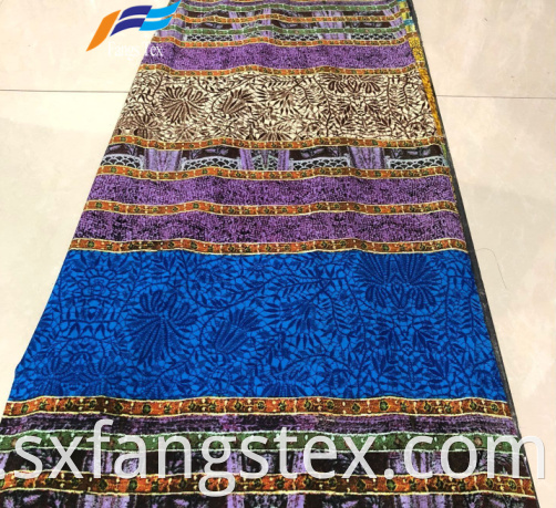 100% Polyester Digital Printed Fabric